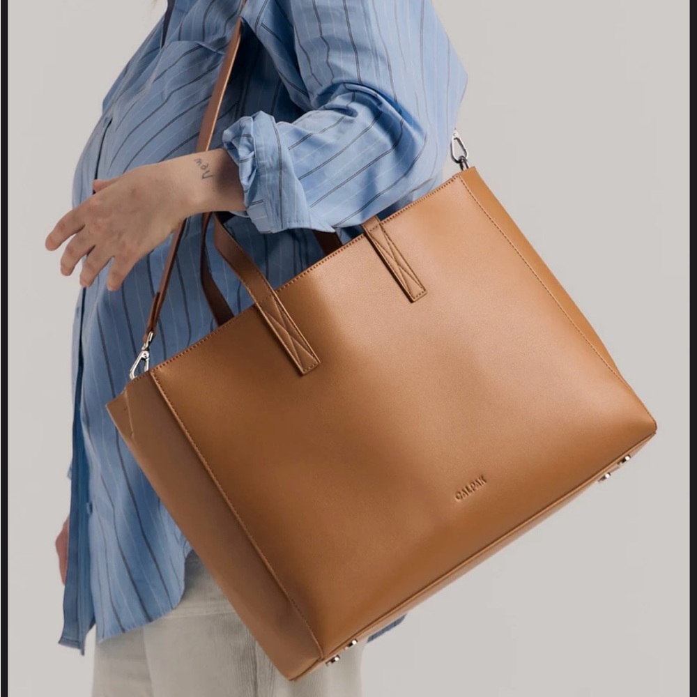 Calpak Tan Tote Bag